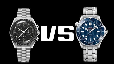 omega seamaster vs speedmaster